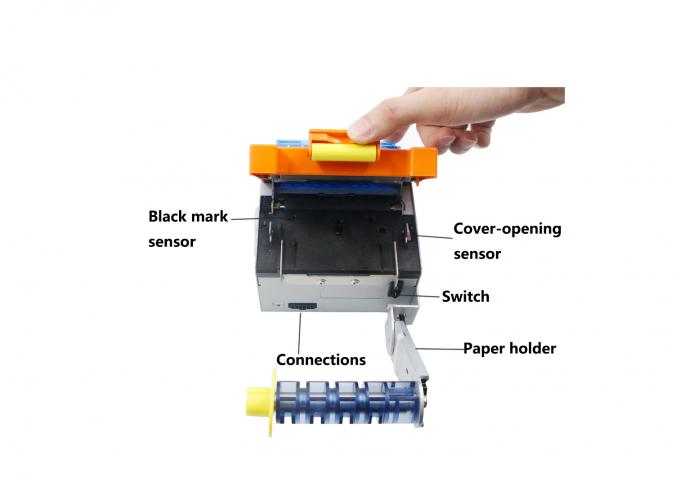 Barcode-Etikettendrucker der Stärke-80mm voll/teilweises mit intelligenter Papiereinfassung/LED